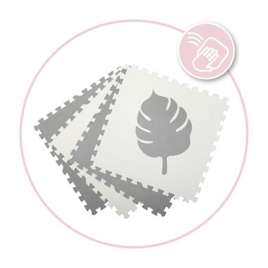 MoMi, Feli, puzzle piankowe, szare