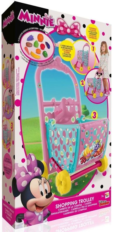 Myszka Minnie, wózek sklepowy Minnie