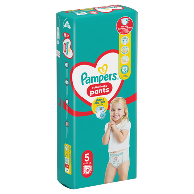 Pampers, Pants, pieluchomajtki, rozmiar 5, 11-17 kg, 48 szt.