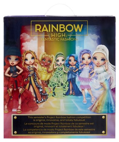 Rainbow High, Fantastic Fashion, Violet, lalka modowa