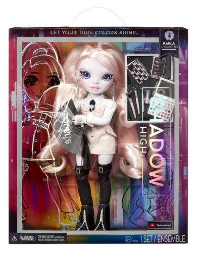 Rainbow High, Shadow High, Karla Choupette, lalka modowa