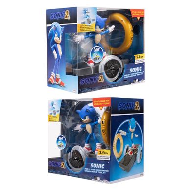 Sonic 2, pojazd zdalnie sterowany z figurką