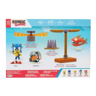 Sonic, Diorama Flying Battery Zone, figurka, zestaw z akcesoriami