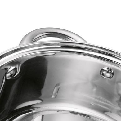 Tadar, garnek stalowy z pokrywką 18 cm, 2.6l, Cori