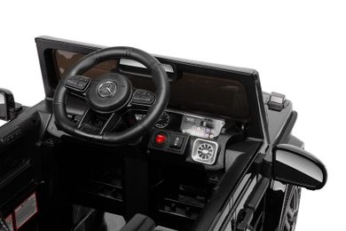 Toyz, samochód, Mercedes Benz G63, pojazd na akumulator, black