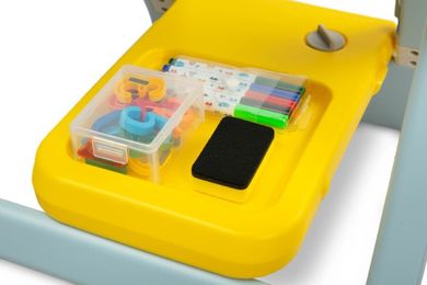 Toyz, Ted, tablica edukacyjna z krzesełkiem, yellow