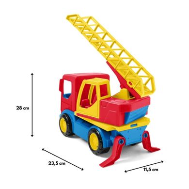 Wader, Tech Truck, Straż pożarna, 23 cm