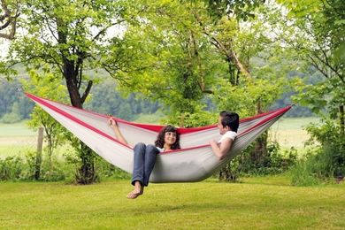 Amazonas, hamak turystyczny, rodzinny silk traveller XXL, 3 20-230 cm
