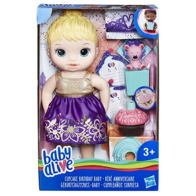 Baby Alive, urodzinowa lala, bobas