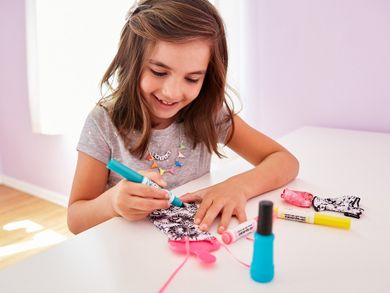 Barbie, Stylowe szablony, zestaw kreatywny do ozdabiania ubranek dla lalki