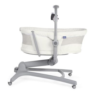 Chicco, Baby Hug 4in1 Air, kołyska, leżaczek, krzesełko, white snow