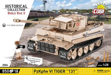 Cobi, Panzerkampfwagen VI Tiger 131, klocki konstrukcyjne