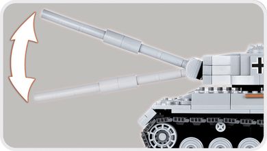 Cobi, Small Army, World of Tanks, Leopard, klocki, 470 elementów