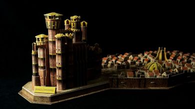 Cubic Fun, Gra o tron, Królewska Przystań, puzzle 3D, 262 elementy