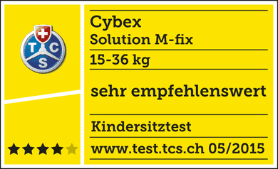 Cybex, Solution M fix, fotelik samochodowy, Phantom grey/grey, 15-36 kg