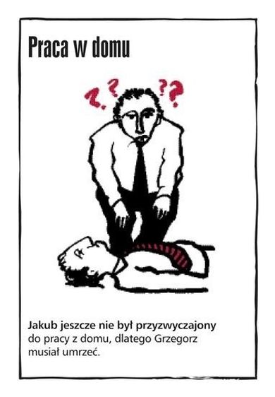 Czarne Historie, Biuro, gra karciana