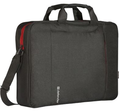 Defender, Geek, torba do laptopa, 15.6", czarna