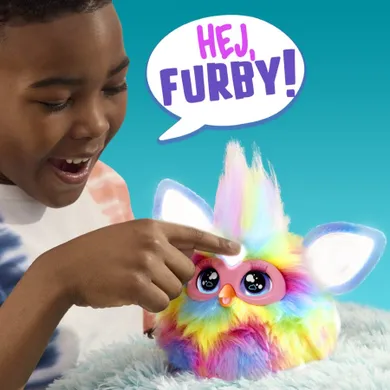 Furby, Tie Dye, pluszowa zabawka elektroniczna