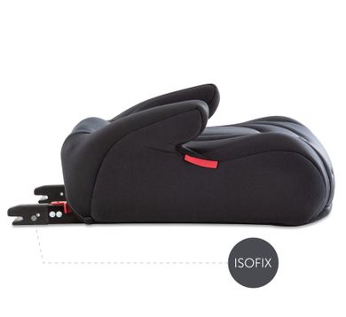 Hauck, Booster Fix, fotelik, 15-36 kg, black