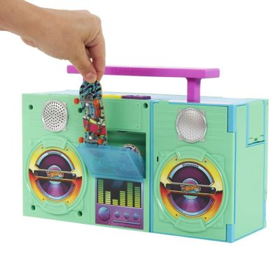 Hot Wheels, Skate, Boombox Skatepark, zestaw do zabawy