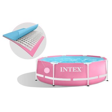 Intex, Basen ogrodowy stelażowy 244-76 cm, 28290