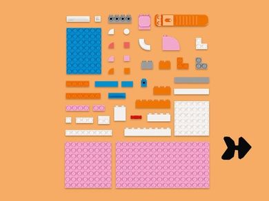 LEGO DOTS, Organizer na biurko, 41907