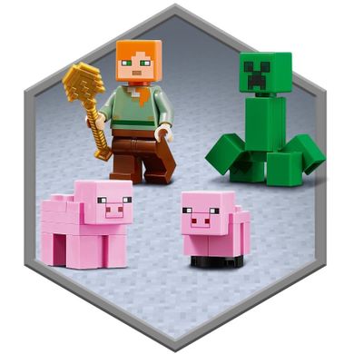 LEGO Minecraft, Dom w kształcie świni, 21170