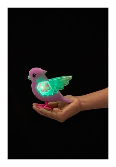 Little Live Pets, ćwierkająco-mówiący ptaszek interaktywny z klatką