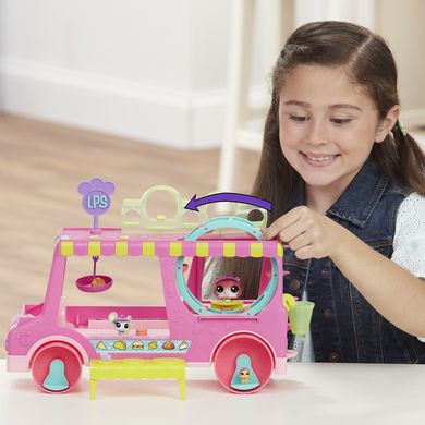 Littlest Pet Shop, Food truck zwierzaków, zestaw z figurkami