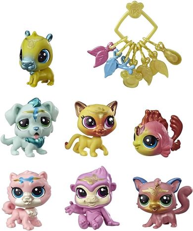 Littlest Pet Shop, Lucky Pets, figurki niespodzianki, zestaw w kuli