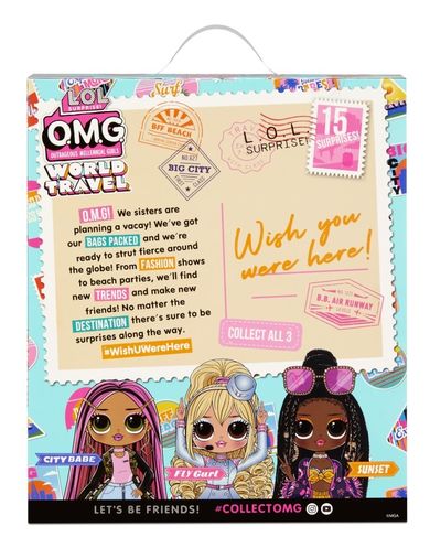 L.O.L. Surprise, O.M.G. World Travel, Fly Gurl, laleczka modowa