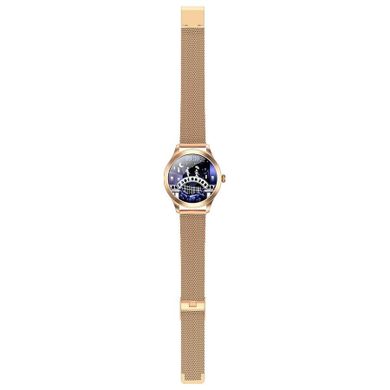 Maxcom, Fit FW42, smartwatch, złoty