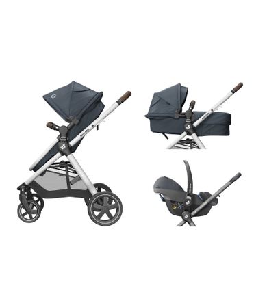 Maxi-Cosi, Zelia2, wózek wielofunkcyjny 2w1, Essential Graphite