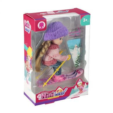 Mega Creative, lalka na nartach, 15 cm