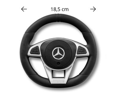 Milly Mally, Mercedes-Benz AMG C63 Coupe, jeździk, Red