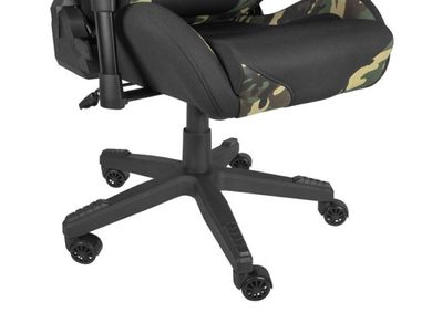 Natec, fotel gamingowy, Genesis Nitro 560 Camo NFG-1532, czarno-zielony