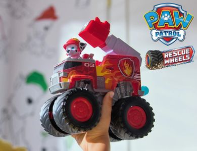 Psi Patrol, Rescue Wheels, pojazd Marshall'a