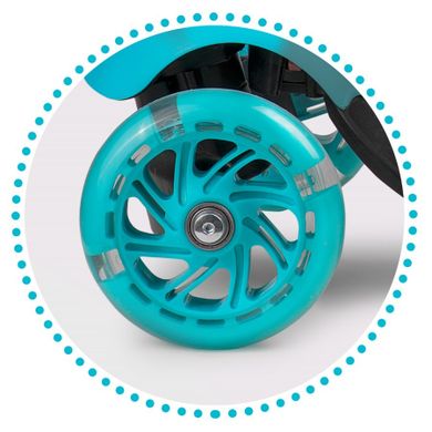 Ricokids, Buggy, hulajnoga 3-kołowa, turkusowa