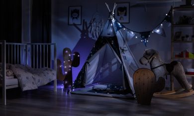 Sensillo, Polana, tipi, namiot dla dzieci, granatowy