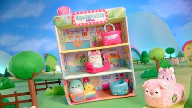 Squishville by Squishmallows, Mall, zestaw z mini maskotkami