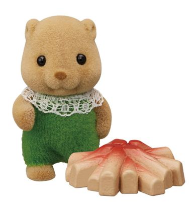Sylvanian Families, Maluchy na kempingu, figurki do kolekcjonowania, seria 5, 1 szt.