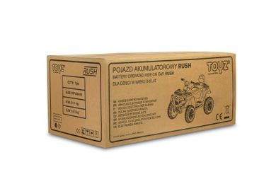 Toyz, Rush, pojazd na akumulator, yellow