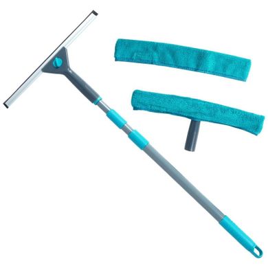 Vilde, mop do okien teleskopowy ze ściągaczką, 57-128 cm, 4 elementy