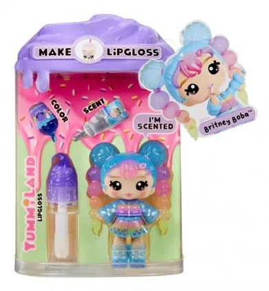 Yummiland, Make LipGloss, laleczka z błyszczykiem, 1 szt.