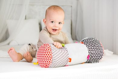 Balibazoo, wałek sensory, zabawka niemowlęca