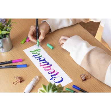 Bic, Intensity Dual Tip, flamastry dwustronne, 12 szt.