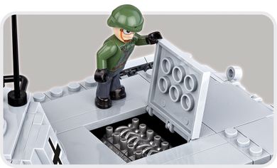 Cobi, Small Army, World of Tanks, Leopard, klocki, 470 elementów