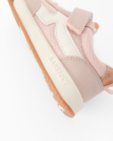 Cool Club, Buty sportowe chłopięce, ecru-brązowe, podeszwa Barefoot