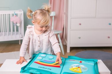 Dumel, JollyBaby, Moja pierwsza książka, Mały bystrzak