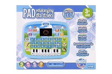 E-Edu, Edukacyjny pad dla dzieci, zabawka interaktywna